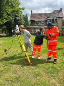 Team analysing the project in hand
