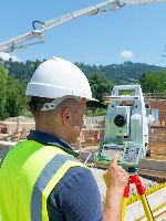 Leica TS16 in action